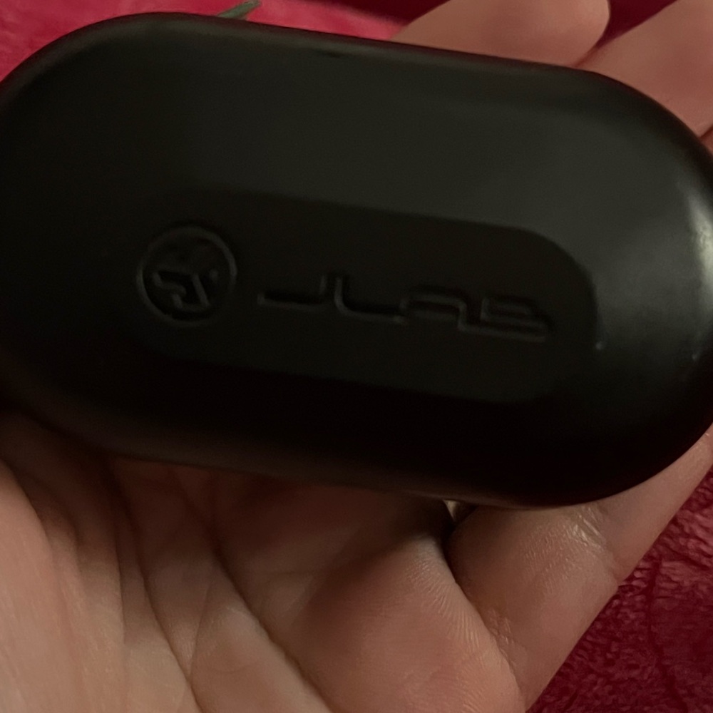 JLab Black Wireless Earbuds Case